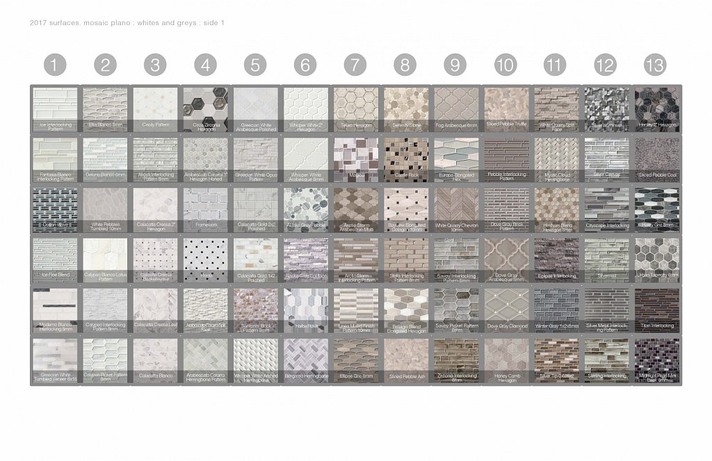 Mosaics Planogram